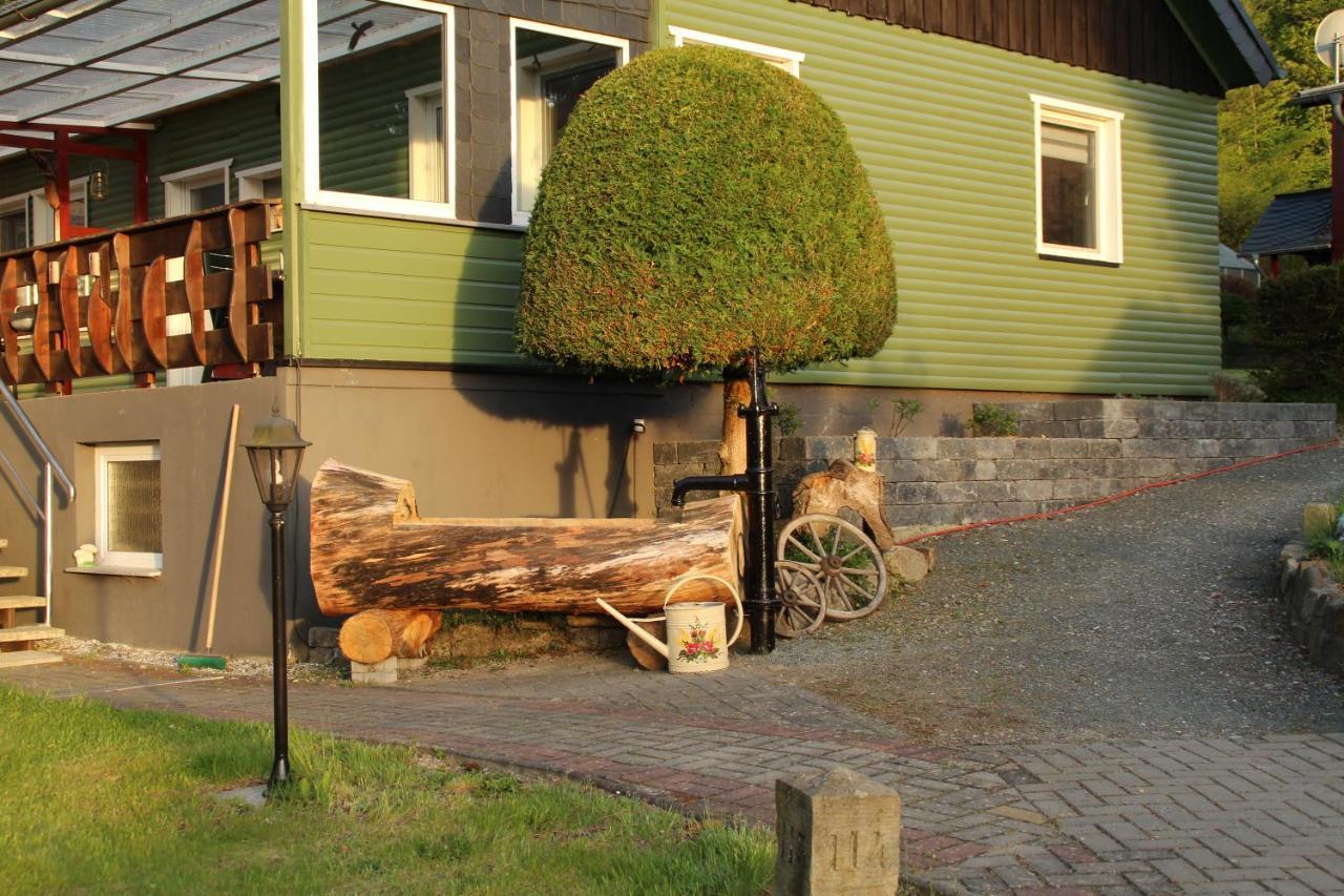 Ferienhäuser Zur Hohen Sonne Thale Exterior foto