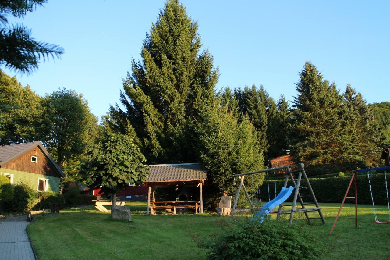 Ferienhäuser Zur Hohen Sonne Thale Exterior foto